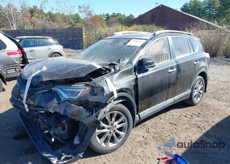 2016 Toyota Rav4 Hybrid Limited from USA, damaged, VIN JTMDJREV7GD006887